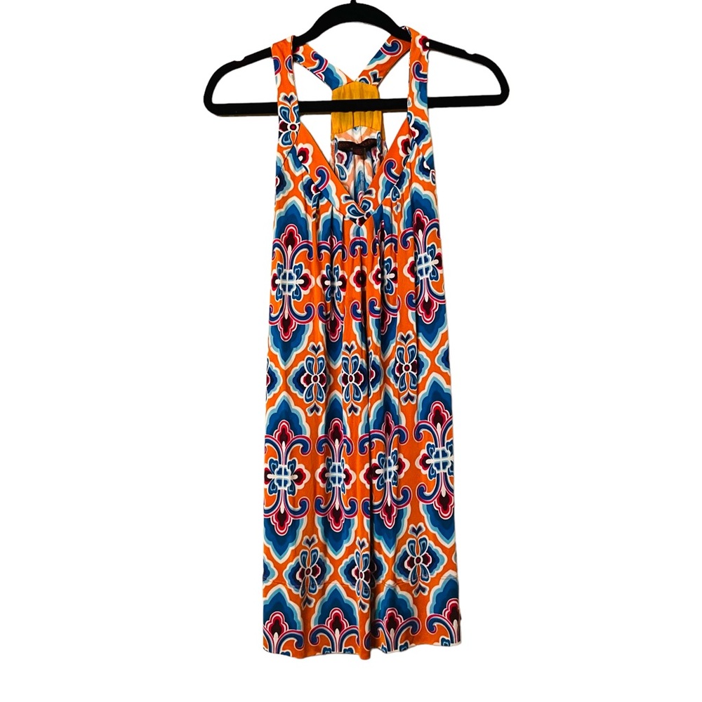 Common Thread Geometric Tank top dress with pockets - Picture 4 of 8